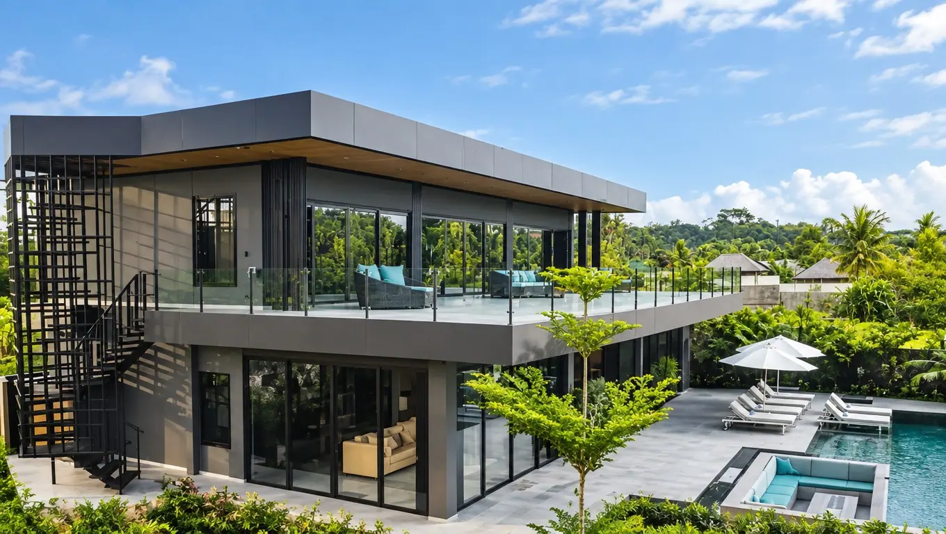 Designer Villa Among the Jungle